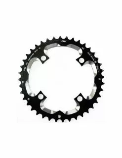 Aerozine Kettenblatt CNC BCD 104mm 4-Arm AL-7075 MTB Neu