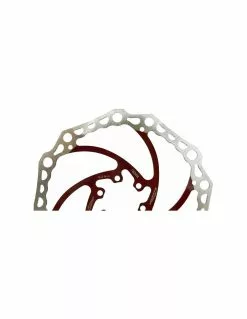 Alligator Bremsscheibe 6-Loch Disc Red/Silv/Blk Neu