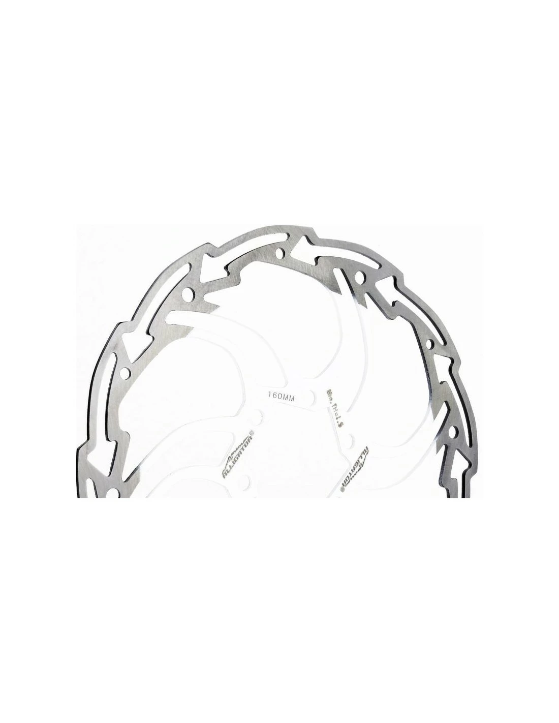 Alligator Motion Bremsscheibe 6-Loch Disc 203mm Neu 1 Alligator Motion Bremsscheibe 6-Loch Disc 203mm Neu