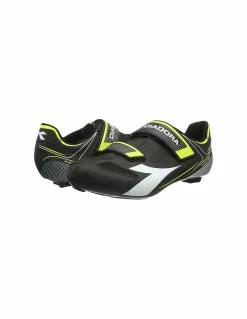Diadora Phantom 2 Rennradschuhe Black/Neon 50 Neu