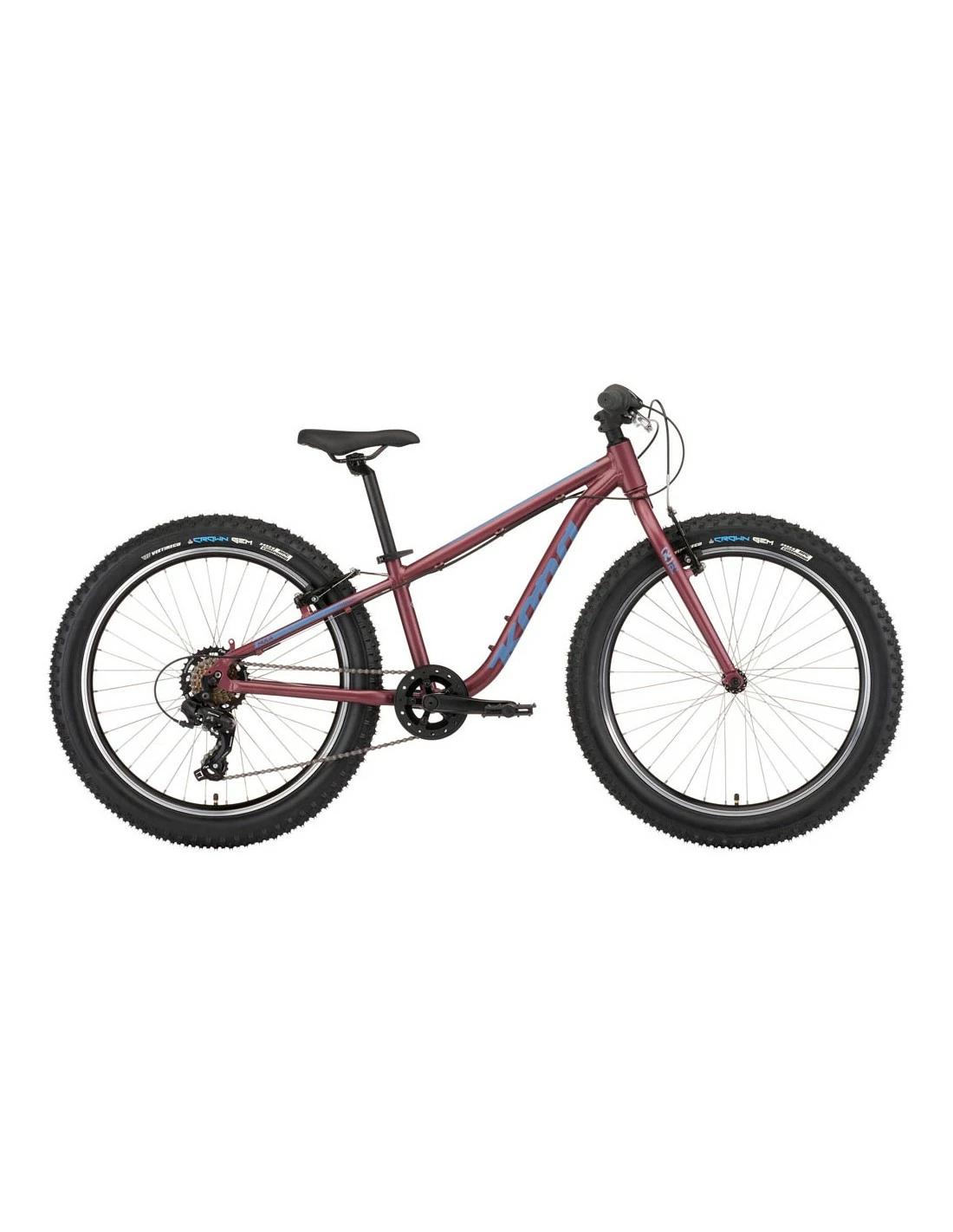 Kona Hula Kindermountainbike 2022 24" Mauve Neu 1 Kona Hula Kindermountainbike 2022 24" Mauve Neu