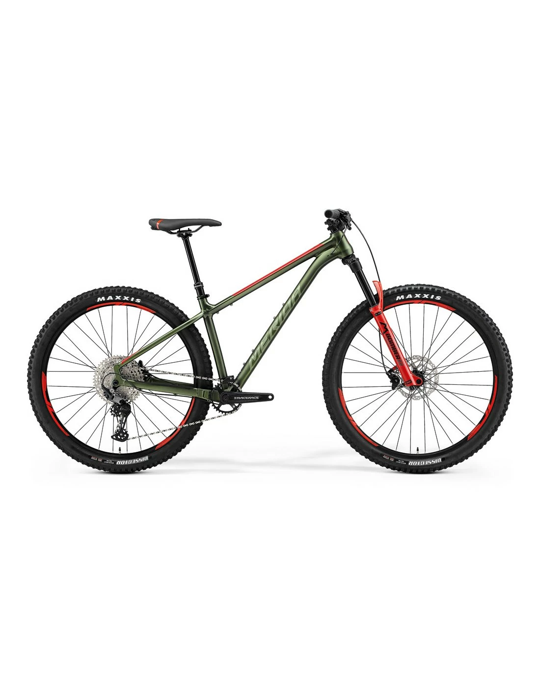 Merida Big.Trail 600 2023 M.Green (Red/Silver Green) Trail Neu 1 Merida Big.Trail 600 2023 M.Green (Red/Silver Green) Trail Neu