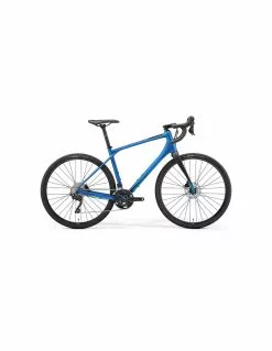 Merida Silex 400 Gravelbike 2022/23 Blue GRX 400 2x10 Alu Neu