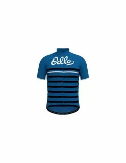 Maloja Odlo Stand Up Full Zip Trikot Element Print Men Radtrikot M Neu