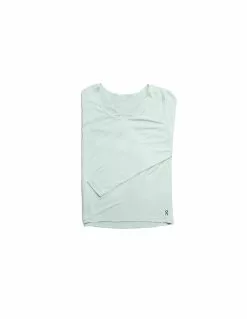 ON Performance Long-T Mineral Women Laufshirt L Neu