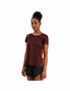 ON Peformance T Mulberry Spice Women Laufshirt M , L Neu