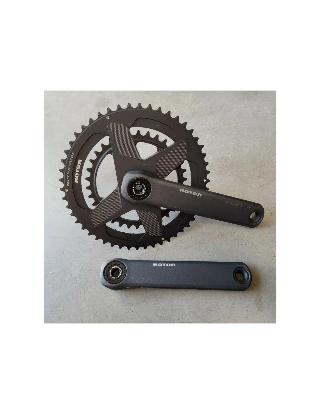 Rotor Kurbel Rennrad Vegast/Aldhu Airstreeem DM 52/36 Kompakt 172,5mm Neu 1 Rotor Kurbel Rennrad Vegast/Aldhu Airstreeem DM 52/36 Kompakt 172,5mm Neu