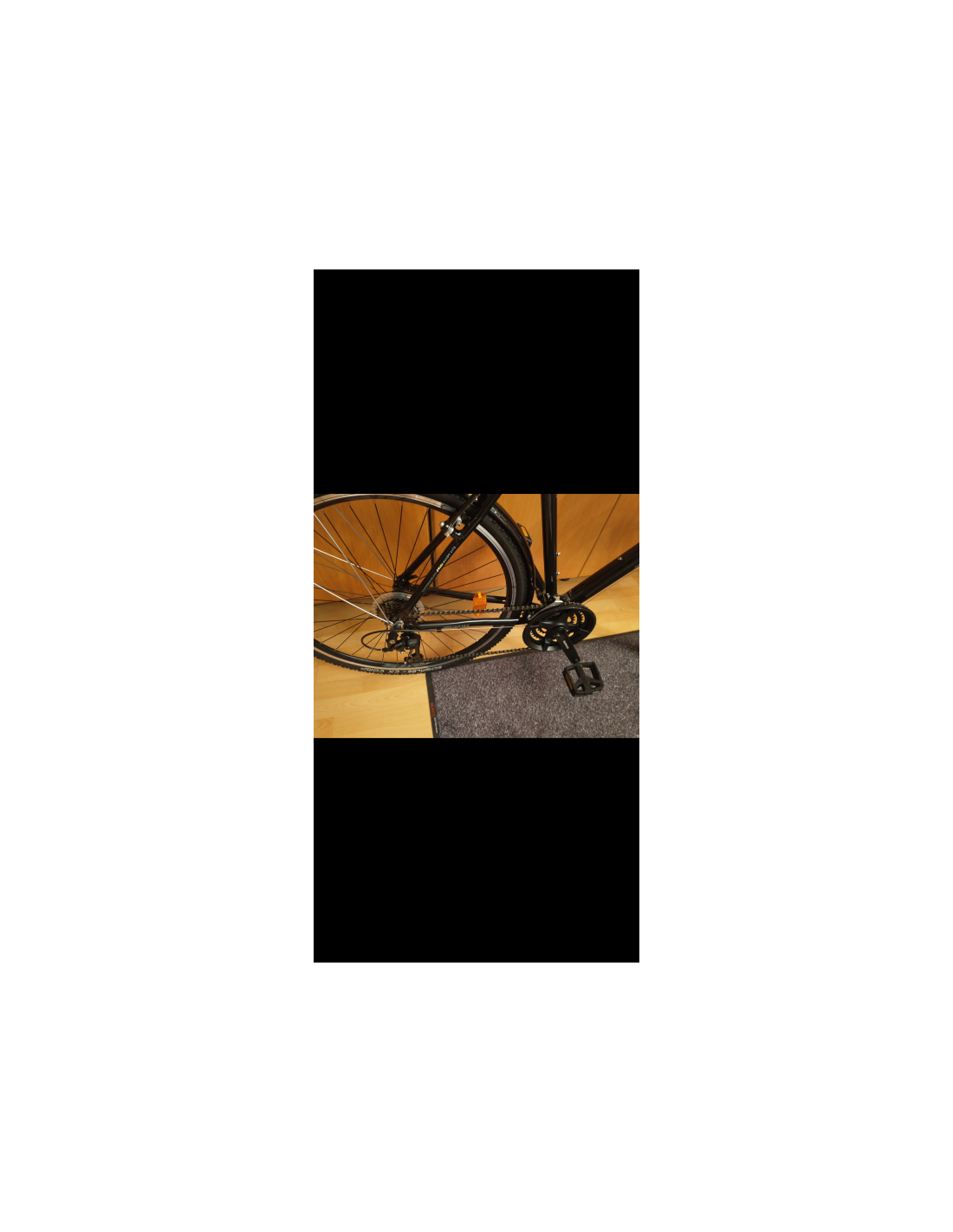 Serius Cedar S Hybrid Schwarz Fitnessbike 56cm Neu 3 Serius Cedar S Hybrid Schwarz Fitnessbike 56cm Neu – Bild 3