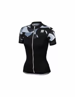 Sportful Primavera Women Jersey Kurzarm BLK/Gy L Neu